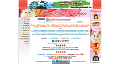 Desktop Screenshot of persiankittenempire.com